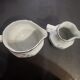 1 milk jar and 1 sugar jar of the brand bavaria