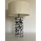 Contemporary Murano glass table lamp