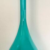 Large blown glass bottle