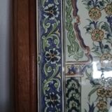 Framed earthenware tile Kharraz