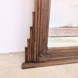 Antique Art Deco trumeau mirror