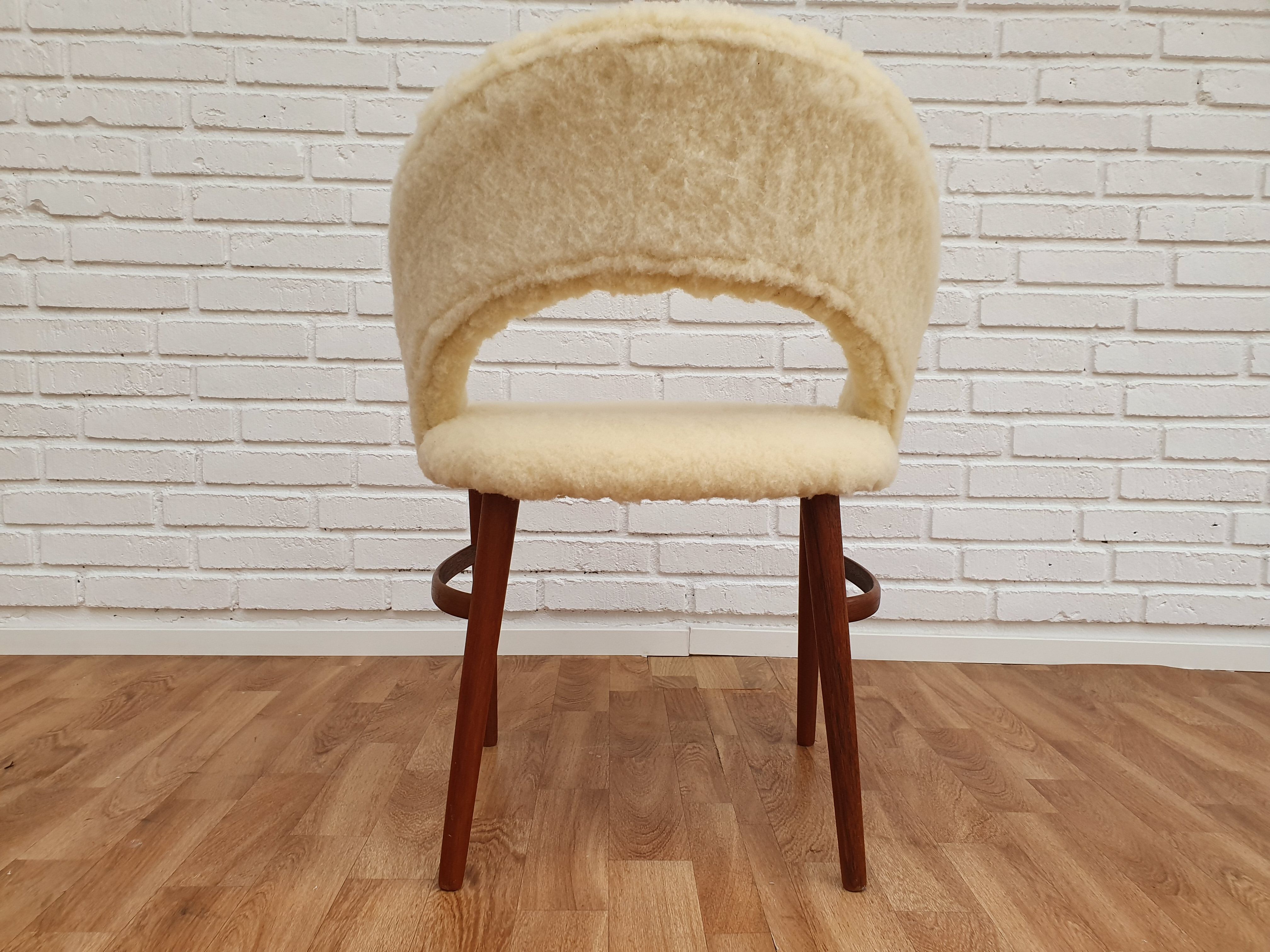 Frode Holm, Danish make up chair, 60s, completely renovated