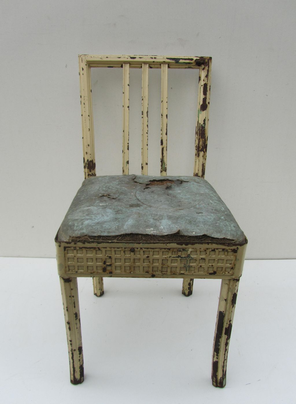 Industrial Chair in the early 1900s steel