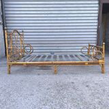 Rattan bed 1960