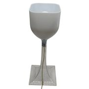Lampe vintage en plexiglas - design minimaliste années 80