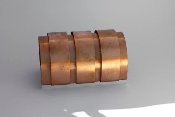 Hans-Agne Jakobsson wall lamp in copper, model V155 - Sweden, 1960s
