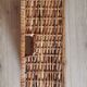 Large drawer basket wicker vintage rattan old