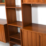 Ry100 Wall System in Teak by Hans J. Wegner for Ry Møbler