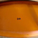Serving dish and its enamelled aluminium bowl Silit Design from the 60s