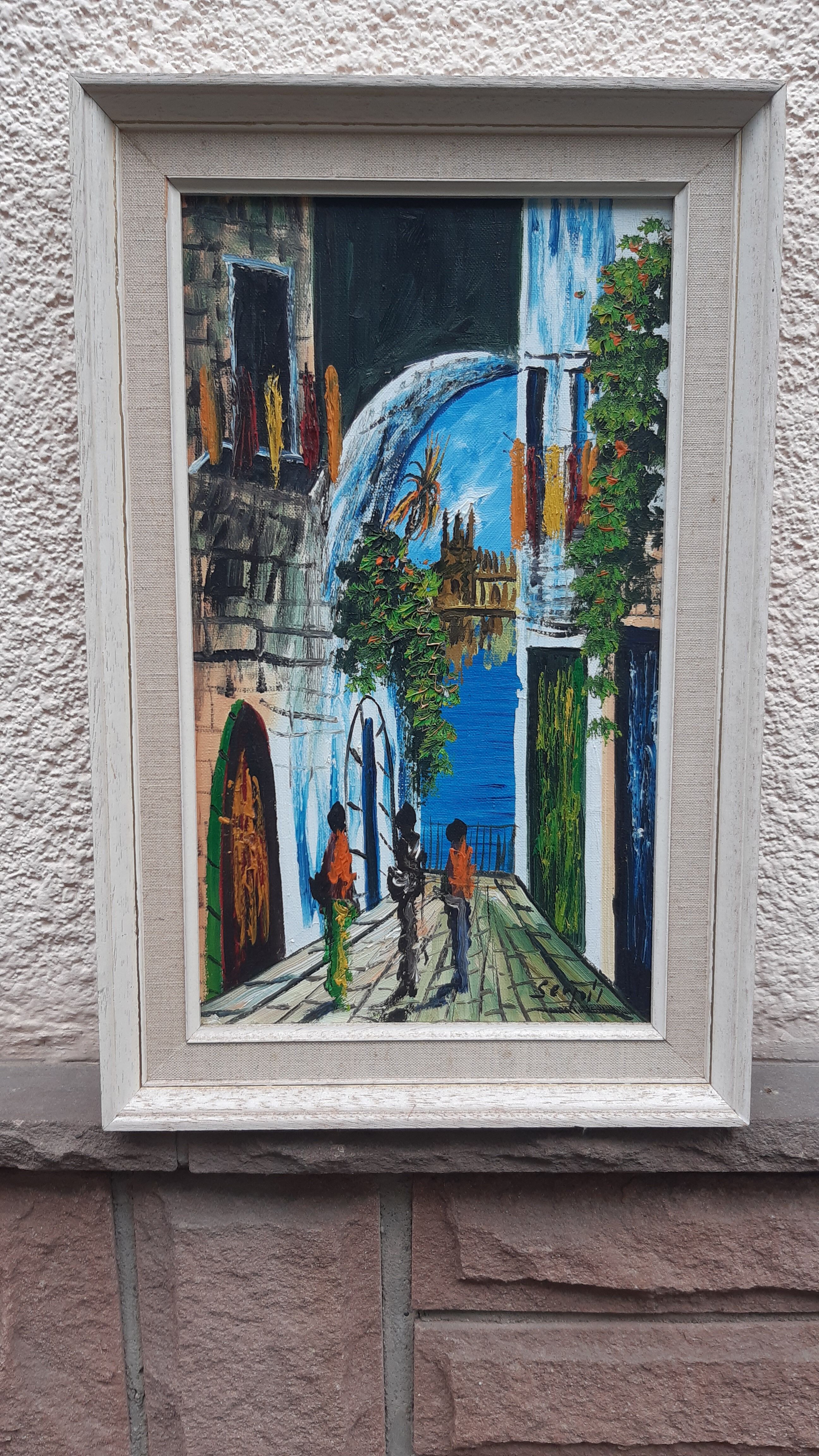 Orientalist painting mid-twentieth century