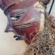 “mbuya” mask, pende, democratic republic of congo. wood, pigments,