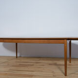 Table à manger extensible en teck, années 1960