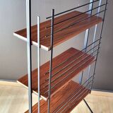 Vintage teak bookcase shelf 60'70'