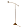 Brass Floor Lamp from Massive, Belgium, 1980s