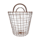 Copper metal paper basket