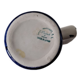 Manises earthenware vase mug