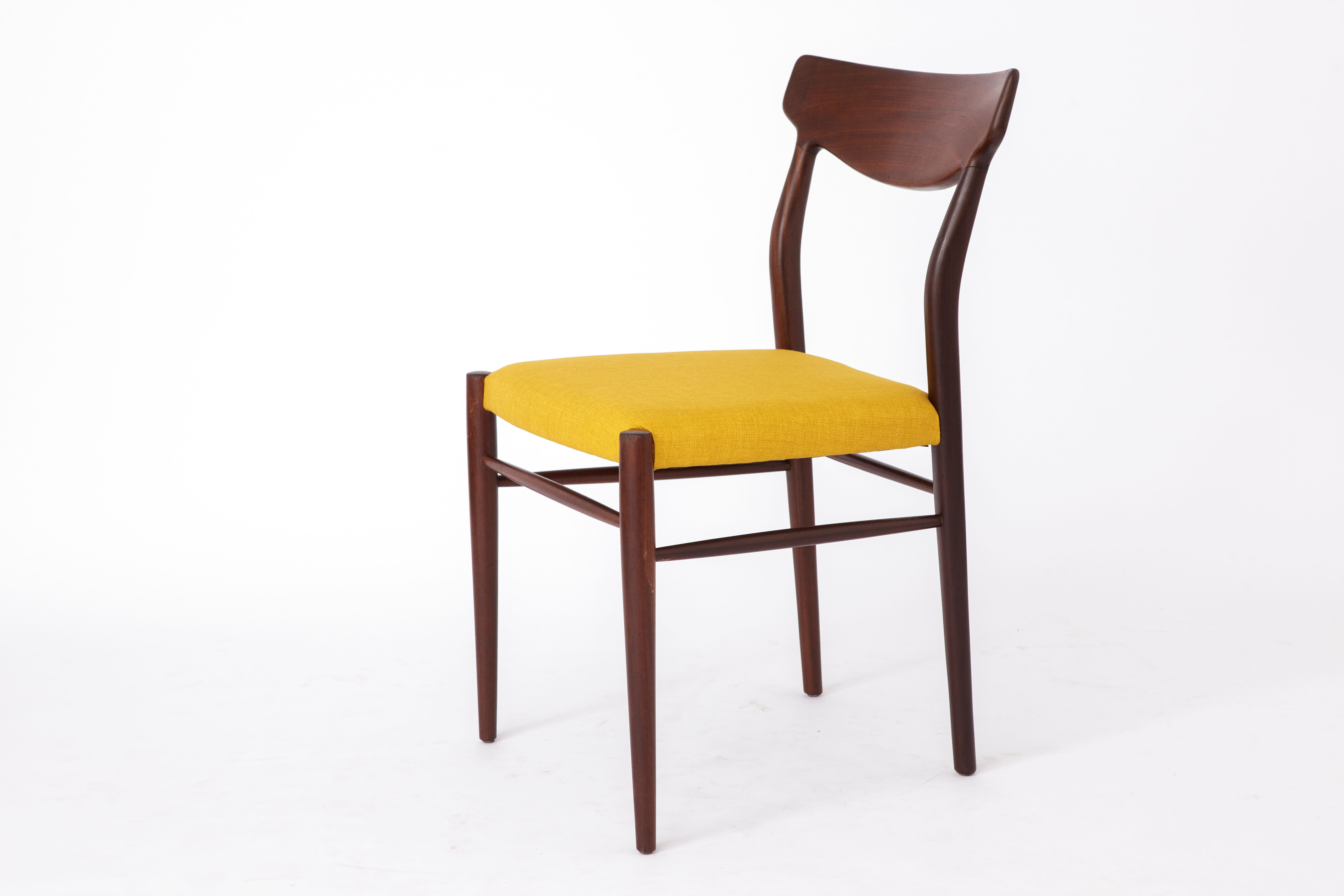 Midcentury Teak Desk Chair Lübke 1960s Vintage