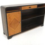 Scandinavian console in elm, Swedish Modern, Sweden, 1940.