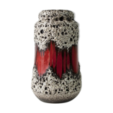 Vase with red motif Scheurich