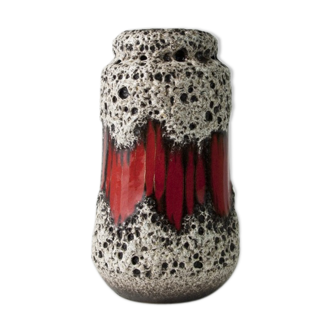 Vase with red motif Scheurich