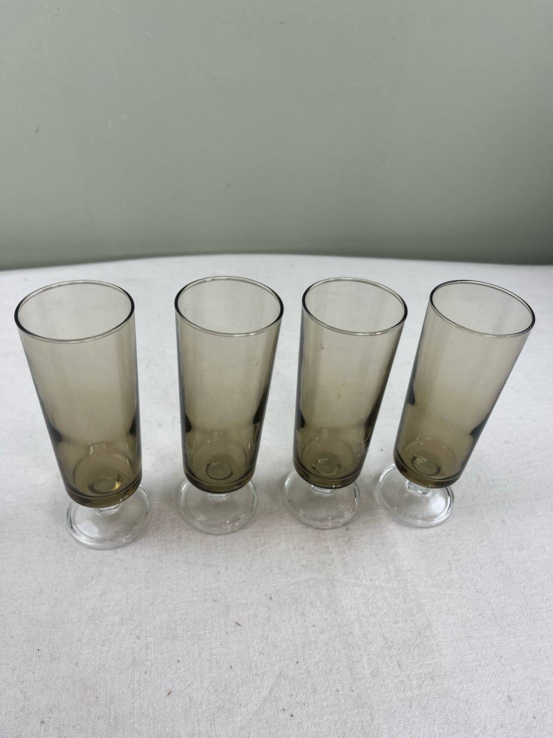 Flûtes vintage fumé