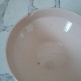 Coffee and tea service in faience of Saint Amand, pink, art deco