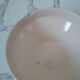 Coffee and tea service in faience of Saint Amand, pink, art deco