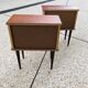 Pair of vintage bedsides