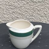Coffee maker, milk jug and sugar bowl, Lumière, Digoin and Sarreguemines models