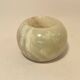 Vintage brown green onyx round candle holder 1070 tealight holder