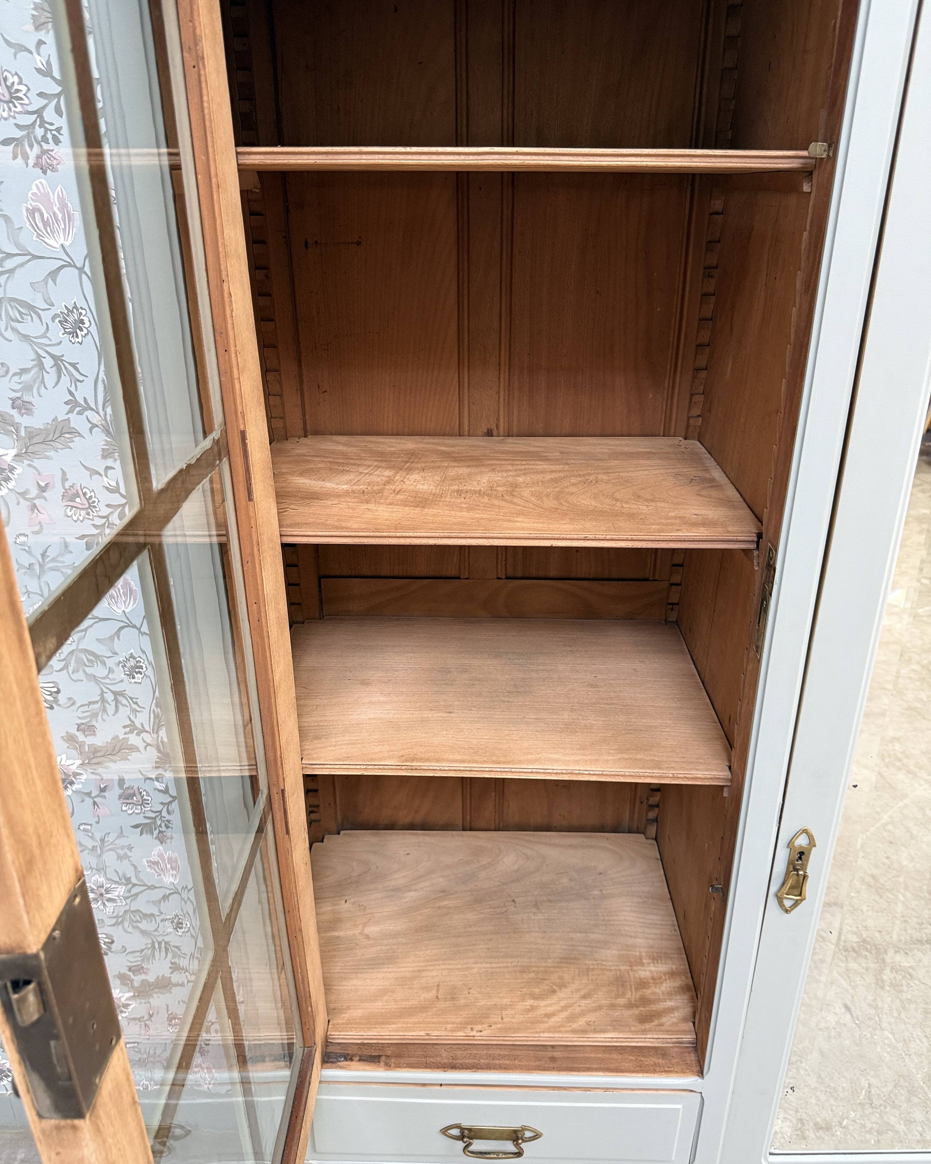 Large Art Nouveau wardrobe (renovated)