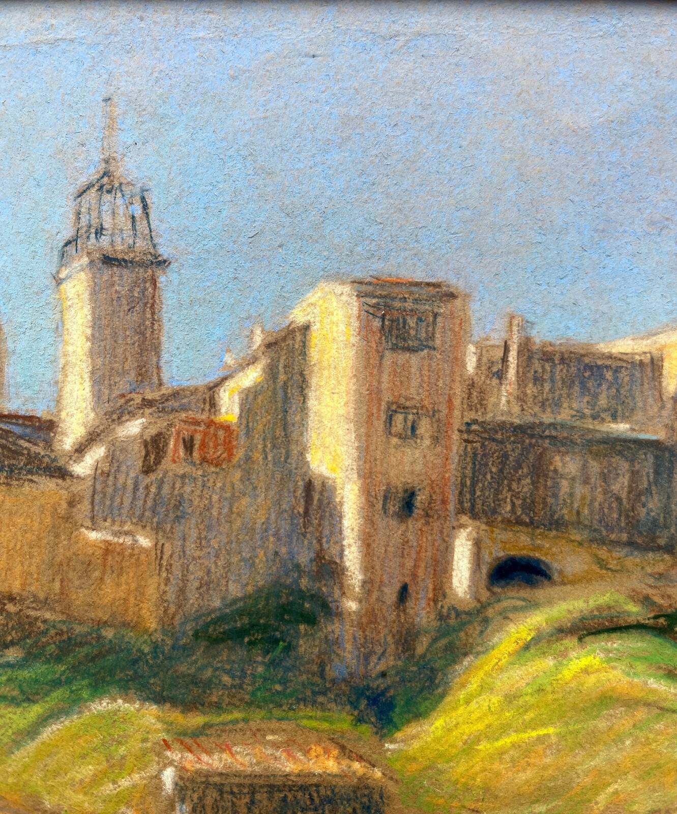 Tableau study Pastel attr. Ed. Pannetier (1884-1965) Orientalist