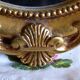 Miroir rocaille doré style Louis XV