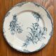 Lot de 2 assiettes en terre de fer