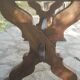 Antique oak farmhouse table