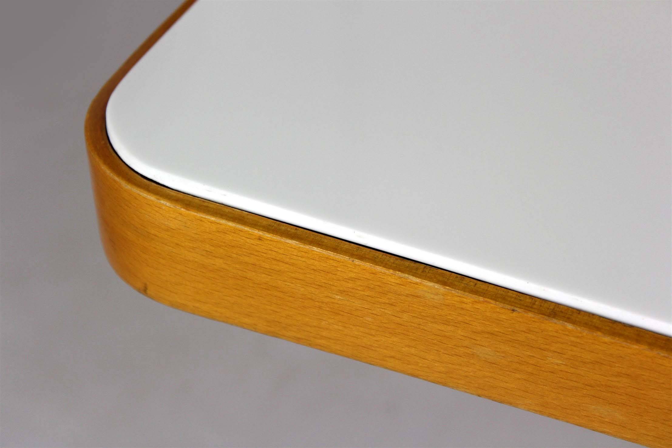 Mid-Century Modern Coffee Table with Glass Top from Cesky Nabytek, 1960s