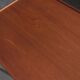 Danish teak and aluminium adjustable wine or side table, 1960s