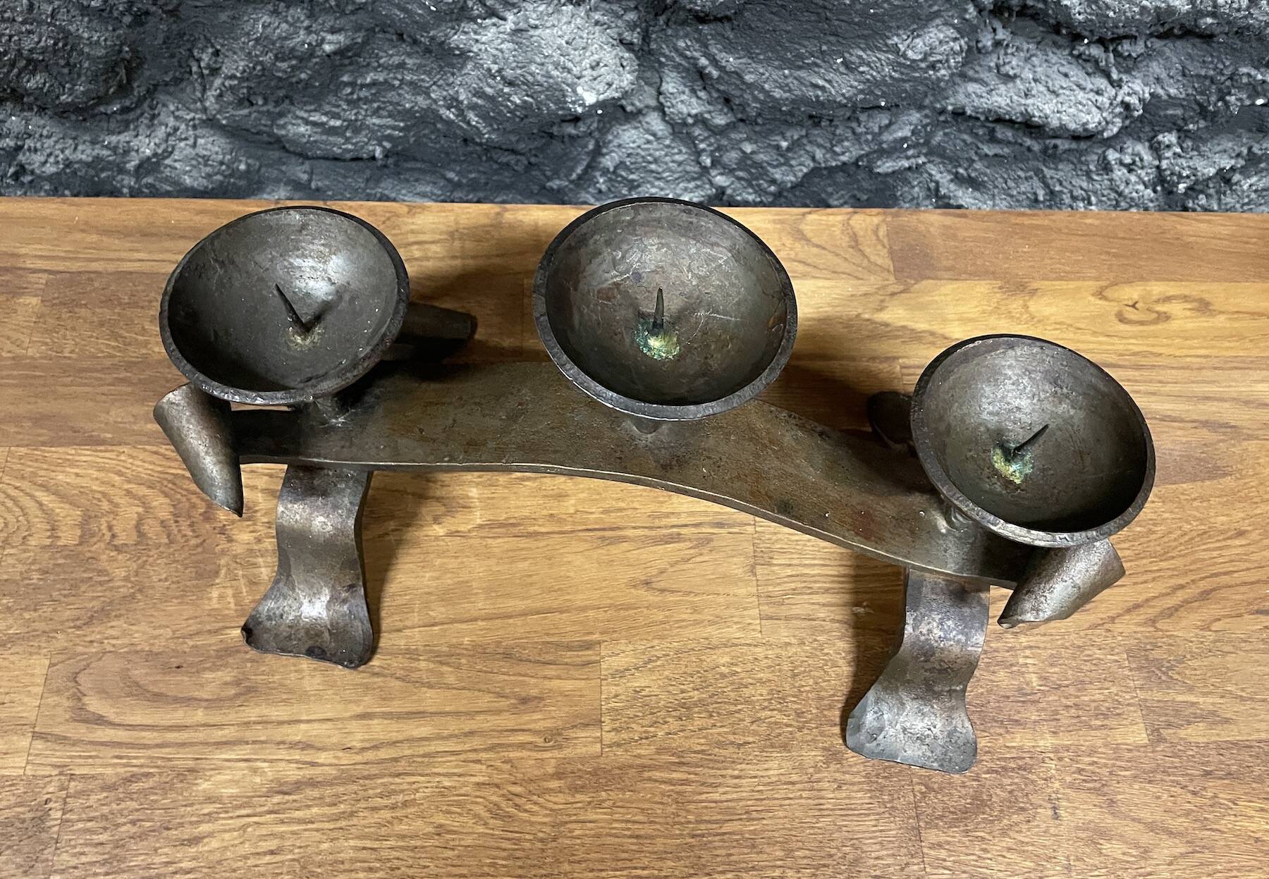 Brutalist candle holder - popular art