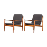 Pair of GM5 armchairs by Svend Age Eriksenk, 1960