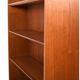 Danish conical bookshelf in teak by Johannes Sorth