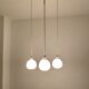 Opaline Cascading Lamp by Uno and Östen Kristiansson for Luxus