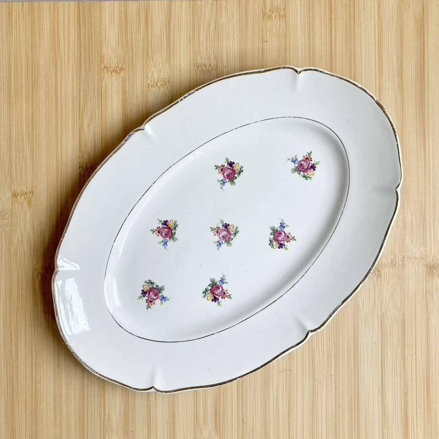 Large Oval Dish 1950