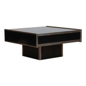 Table basse carrée, - 1970