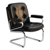 Fauteuil vintage scandinave, années 1970
