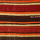 6x9 Red Brown Mid Century Modern Vintage Rug, 191x274Cm