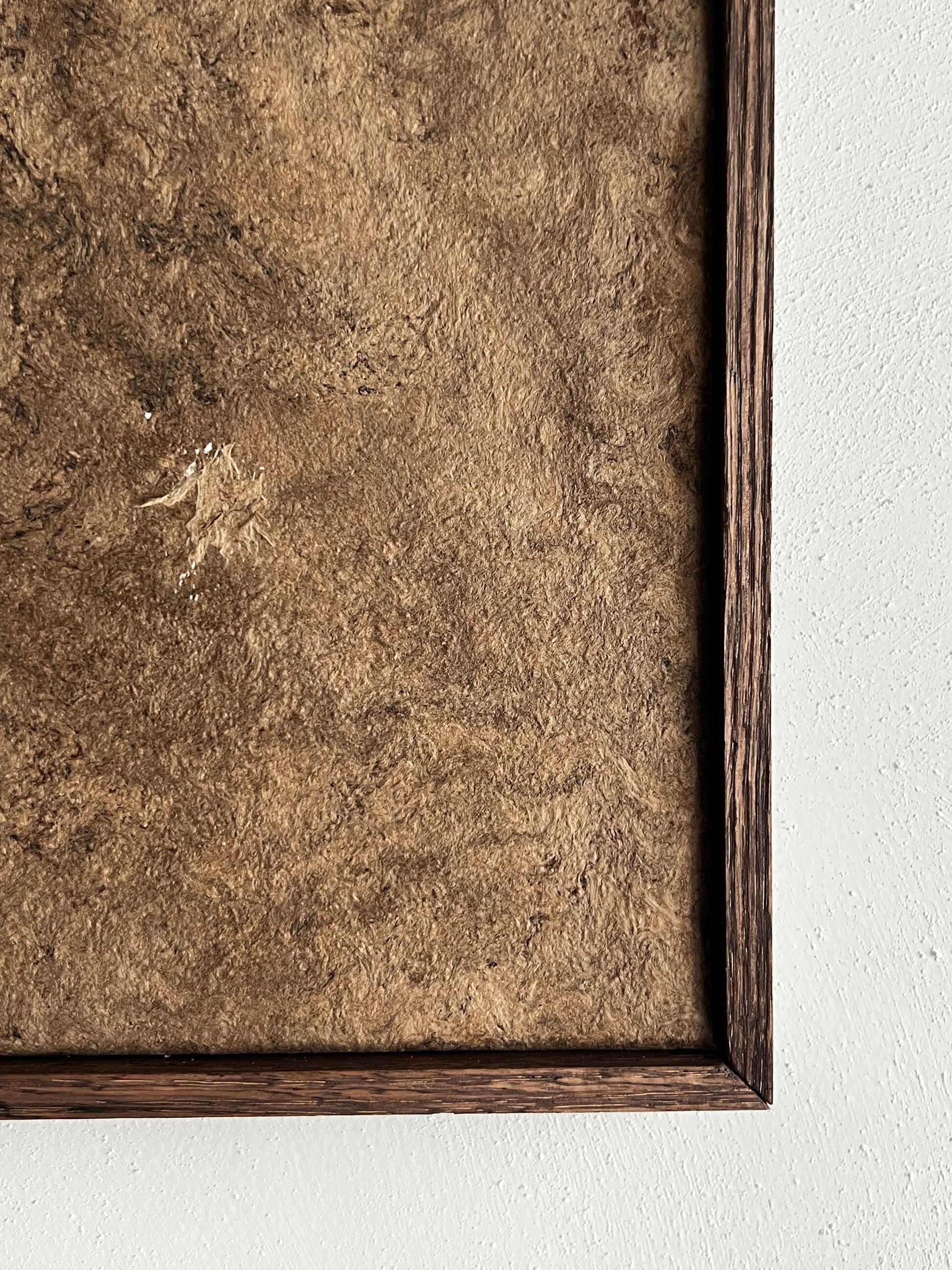 Artwork made of bark paper