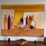 Large format painting by Faly Sakho