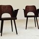 Paire de fauteuils en bois par Lubomir Hofmann pour Ton (Thonet) , 1960