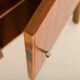 Scandinavian mid century bookcase with a desk, Sweden 1960s