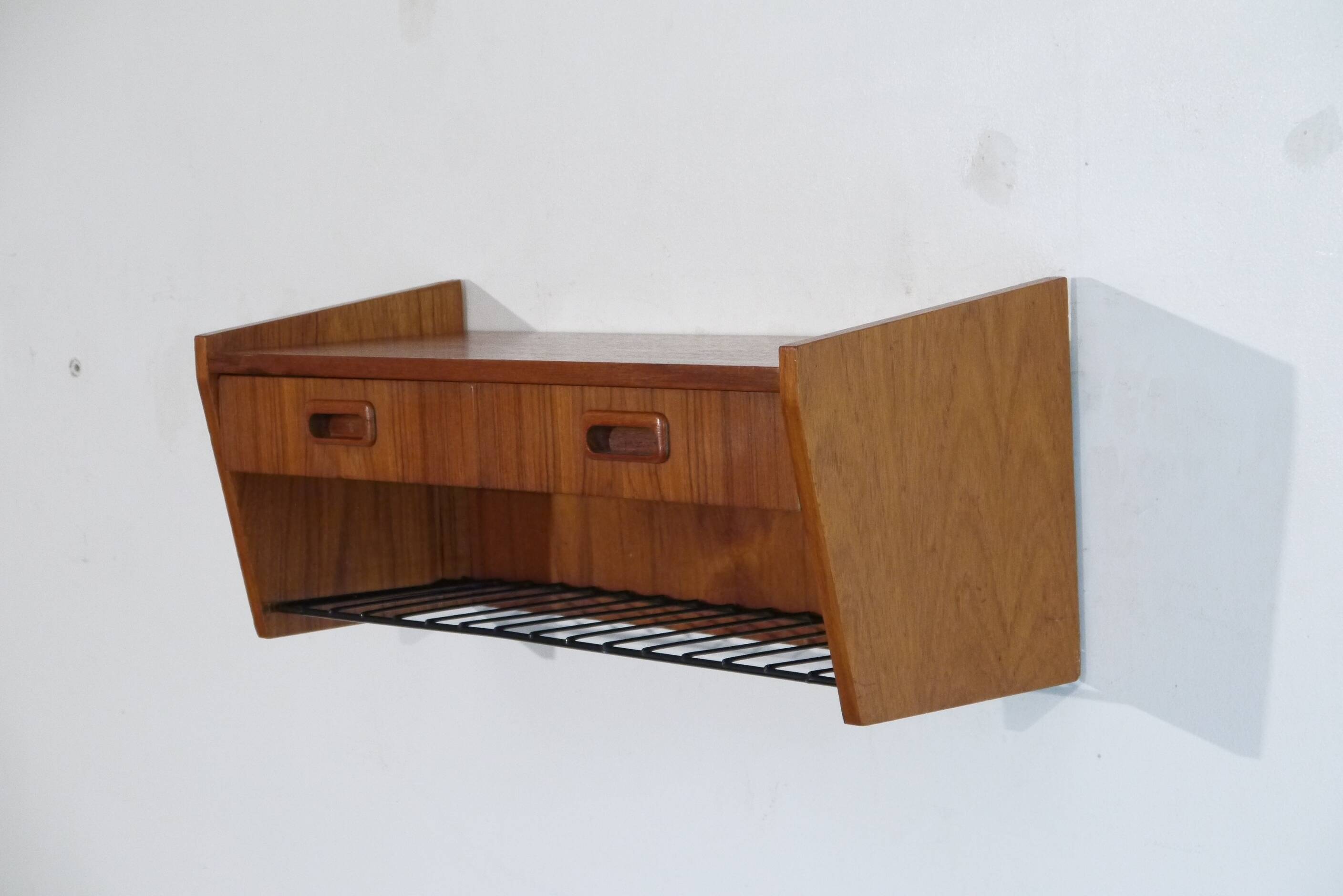 Etagère scandinave en teck 1960